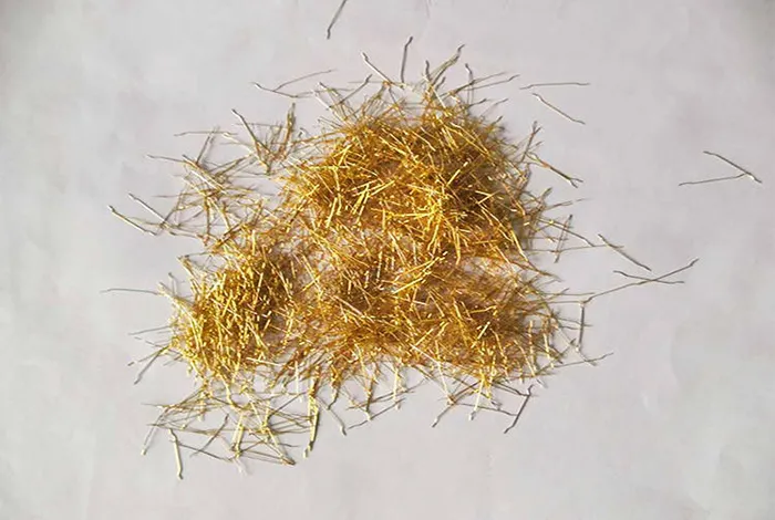Fibra de acero recubierta de leikesi-cobar