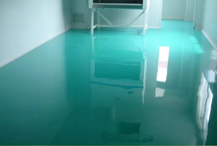 Recubrimiento de piso de poliuretano transmitido por el agua