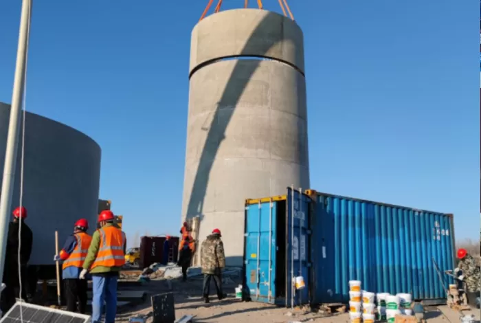 Adhesivo epoxi estructural para segmentos de prefabricado de la turbina eólica