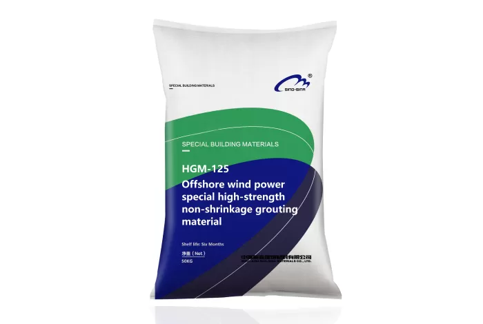 HGM-125 Potencia eólica en alta mar Material de lechada de no variedad de alta resistencia
