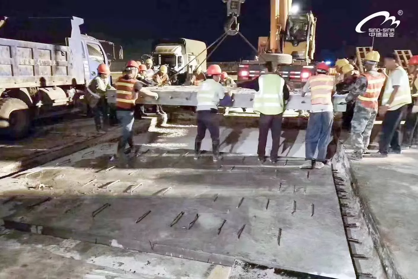 Reparación de la base de la pista con lechada de poliuretano W-6