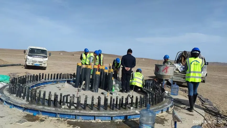 Proyecto de energía eólica Inter Mongolia Chifeng Inter Mongolia de China Nuclear (CGN)