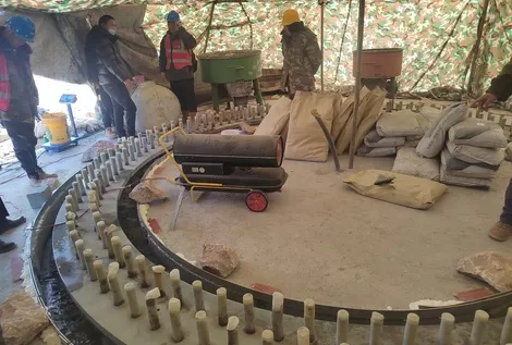 Proyecto de energía eólica de Fase II de Harbin Binxian 150MW